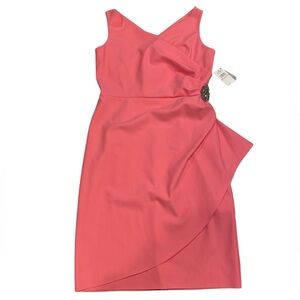 COPY - Alex Evenings Scuba Tank Dress size 12 Guava NWT